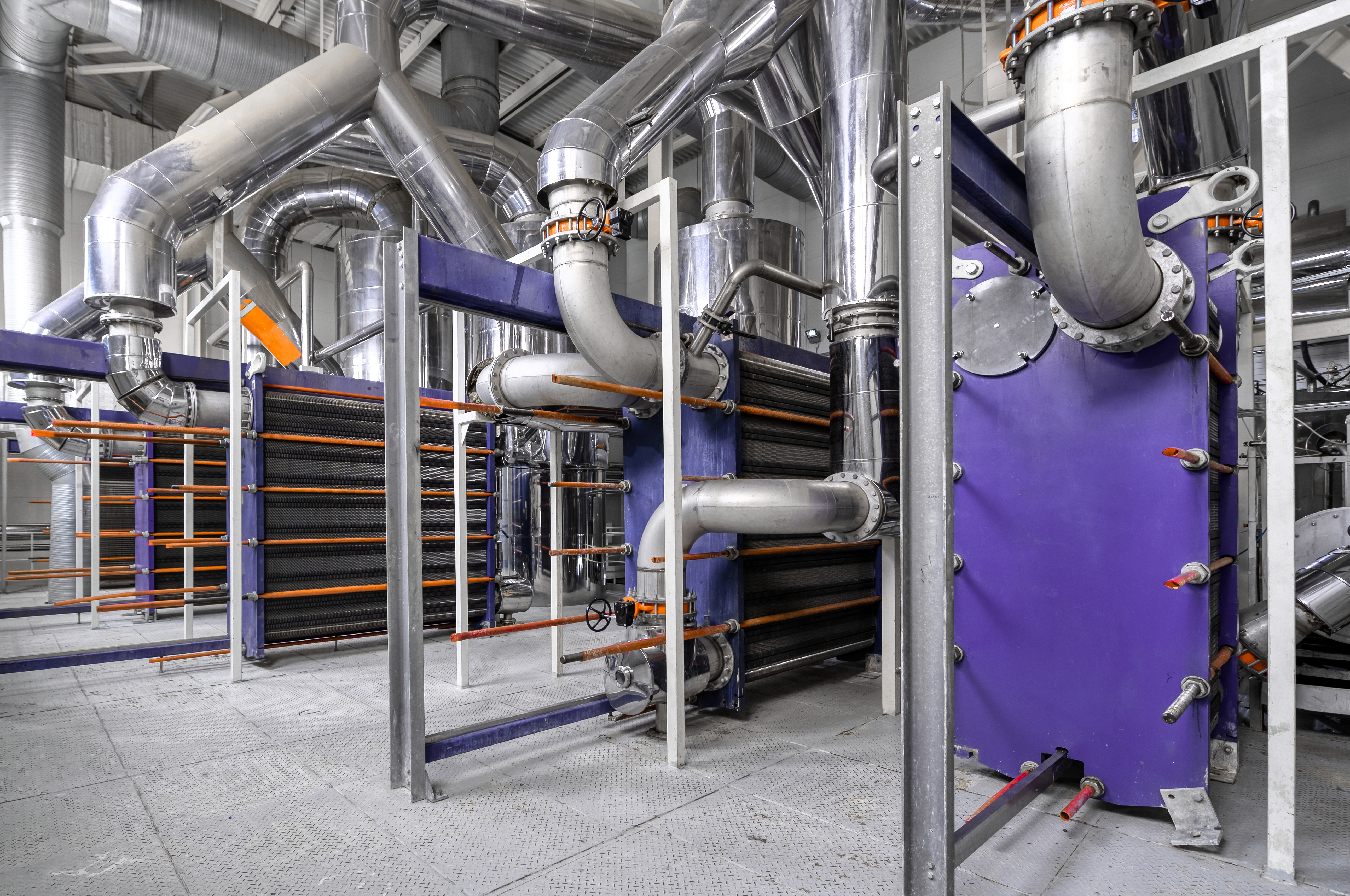 Pumps and heat exchangers